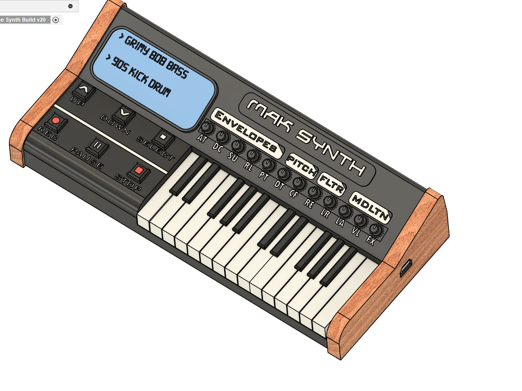 First Prototype of Mak Synth